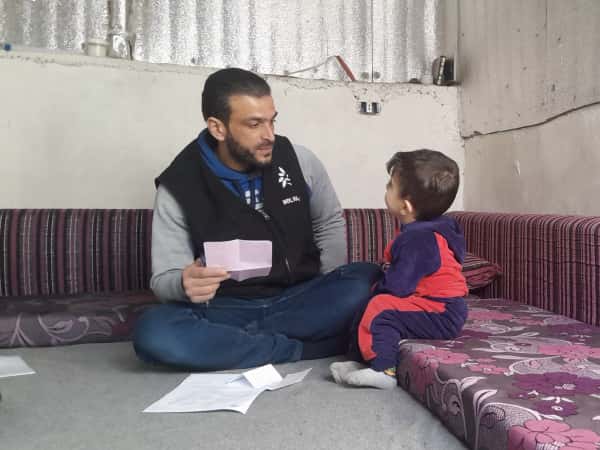 Khalid is a child who cannot play with his friends due to his health condition!