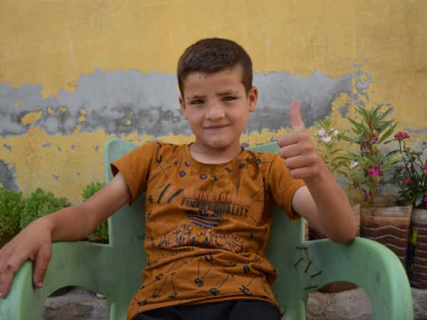 Elias is an Orphaned Child in Need of Help