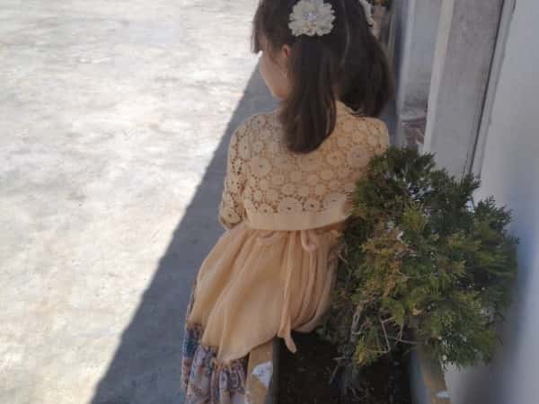 Hafsa ist ein Waisenkind aus Idlib