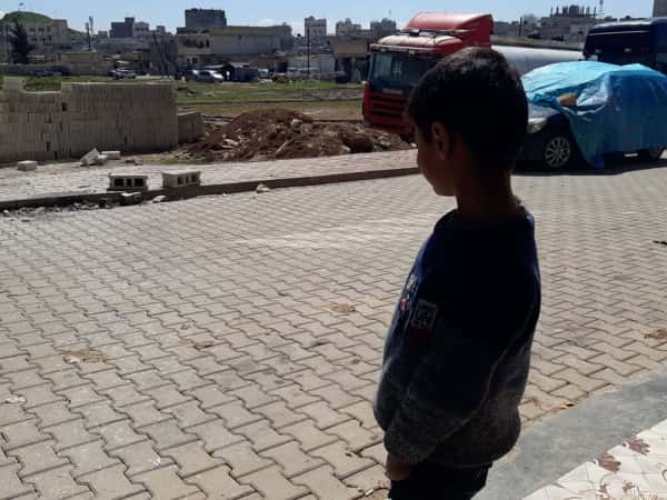 Abdulnafeh, an orphan from Aleppo