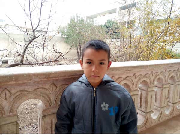 Ahmed is an orphan child