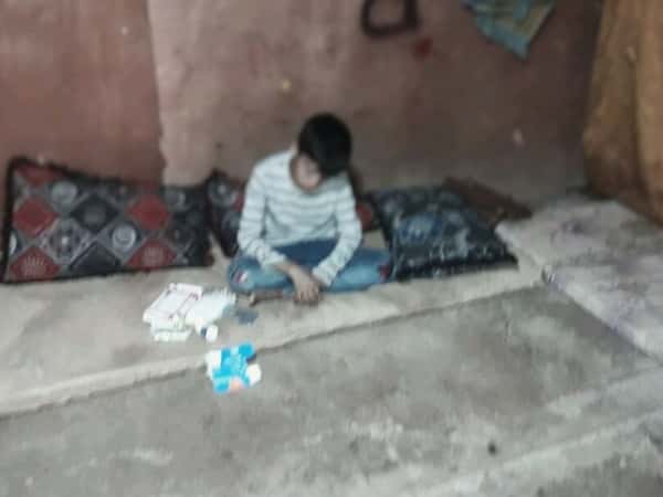 A child with Thalassemia
