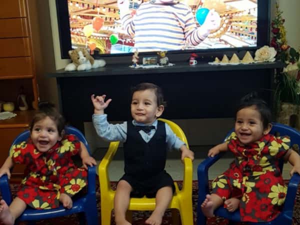 عيد ميلاد الاول لتؤامي الغالي غيث @ جوليا @ جنى