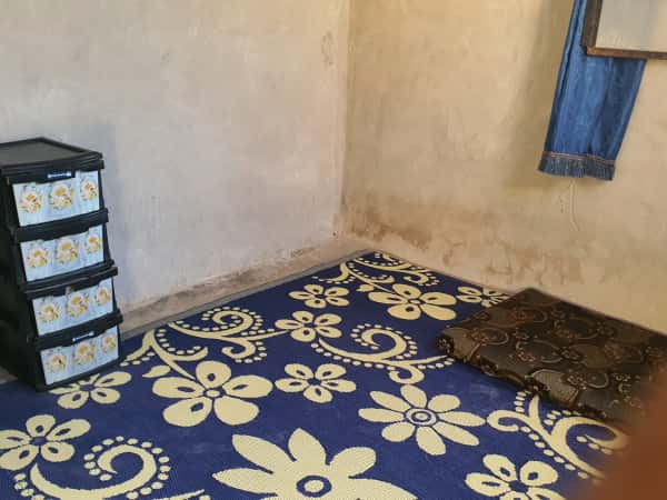 Ghada and her two daughters live in a camp under difficult living conditions and need your help