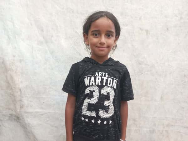 Ritaal, an orphan girl from Gaza...