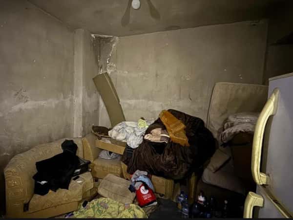 Mohammed… alone in a room without light