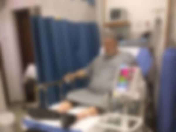 Patient needing urgent treatment