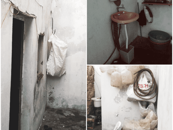 A displaced family lives in uninhabitable house!