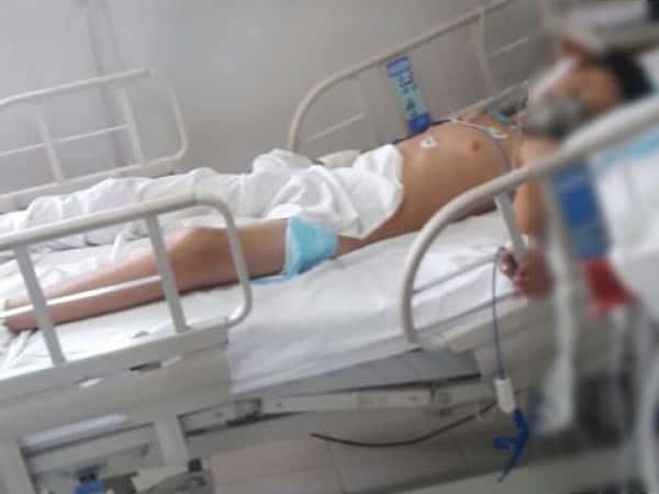Kid with tragic RTA