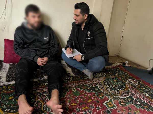 Between the hardship of living and a son’s illness.