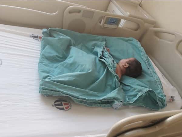 A newborn needs a cardiac surgery