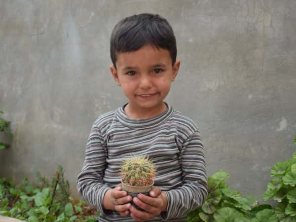Mujahed is an orphan child who needs your support