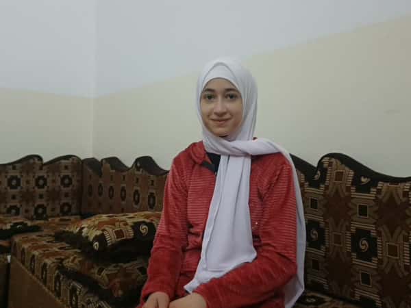 ريماس طفلة يتيم من محافظة ادلب