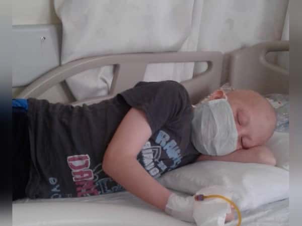 A child with leukemia needs special food