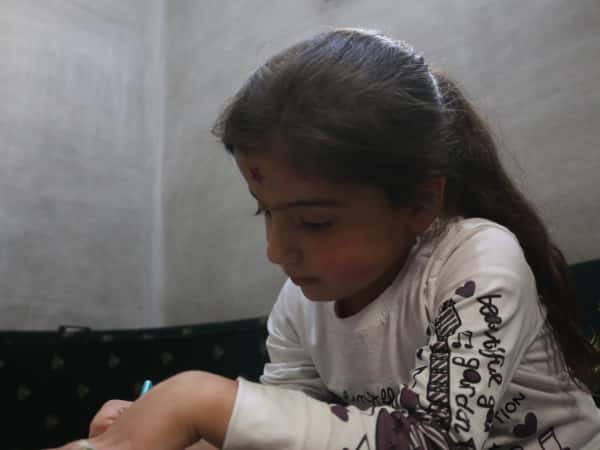 Layan is an orphan from the city of Idlib.