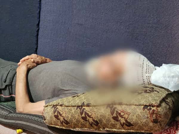 He lives in a worn-out tent, has cancer, and is living under challenging circumstances!