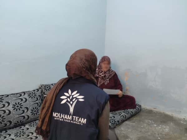 Nadima is widow and ill, and needs your help