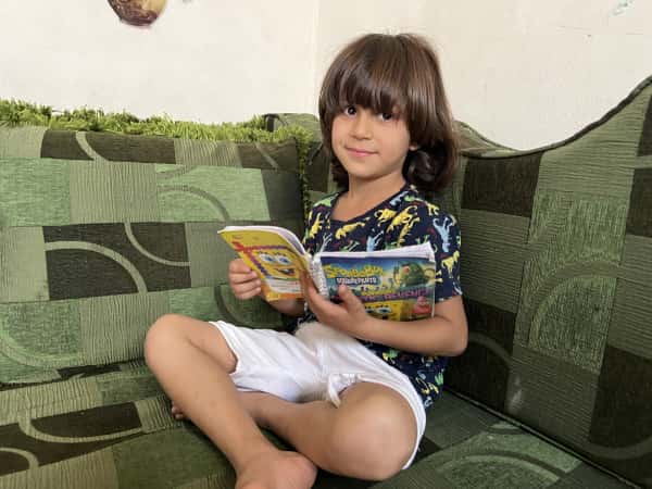 Orphan child Abdul Qader