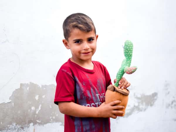 Abdulkarim is an orphan from Idlib