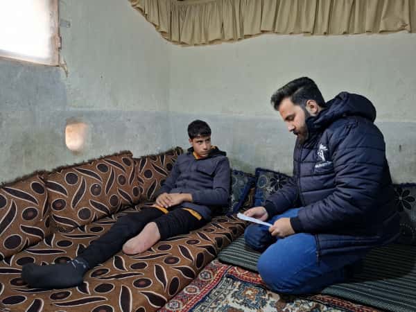 Ahmad and a pain that grows up with him.