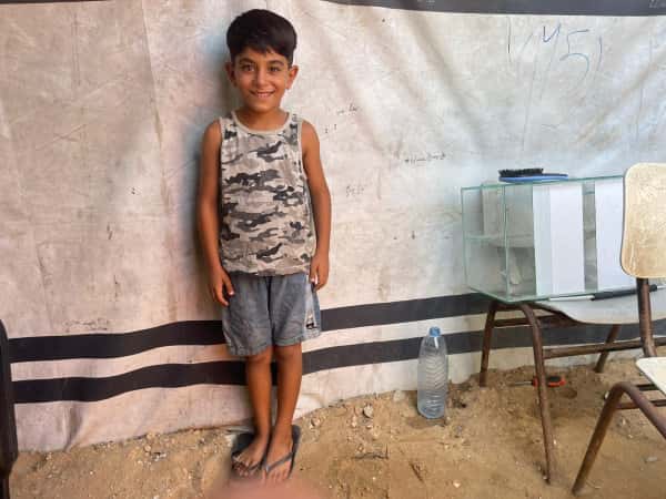 Sami is an Orphaned Boy from Gaza!