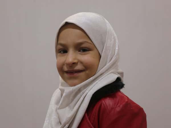 Rimas is a girl from Deir Ezzor