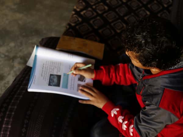 Bilal, an orphan from rural Aleppo
