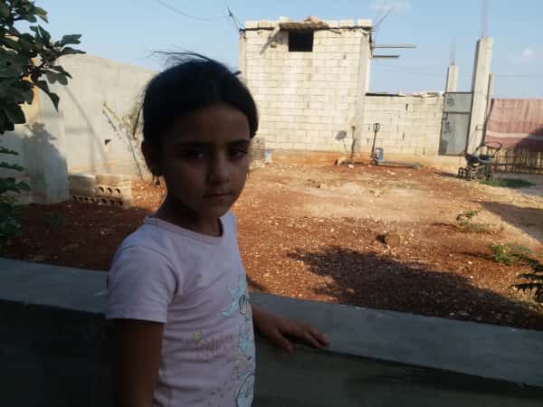 Aina, is an orphan girl lives in Idlib, needs your support