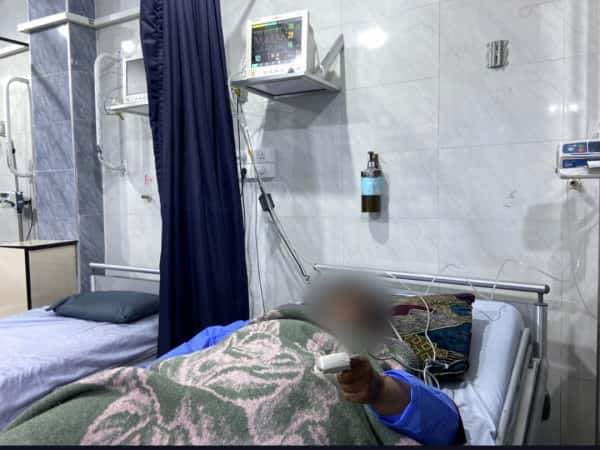 Nafila needs a catheter and a mesh urgently.