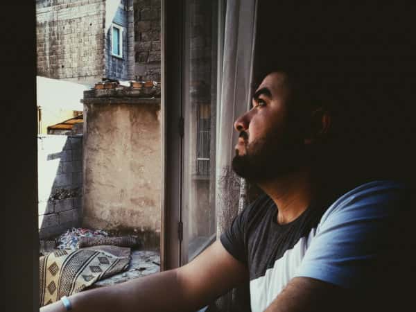 A bullet hit Ahmad's Eye!