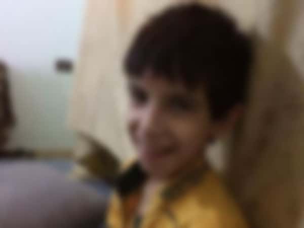 A child with Cerebral Palsy