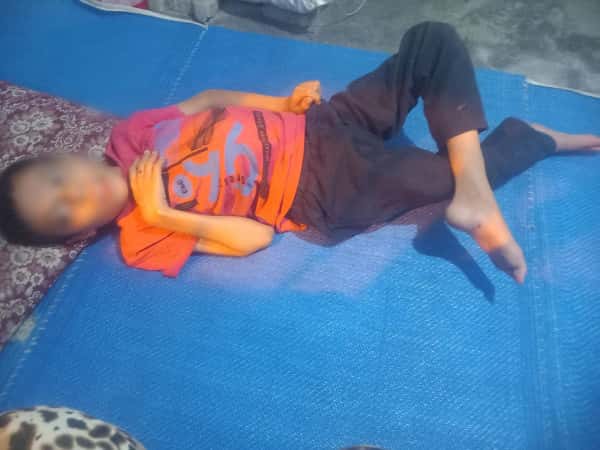 Sixteen-year-old Ahmed was born with disability and needs his own medical supplies.
