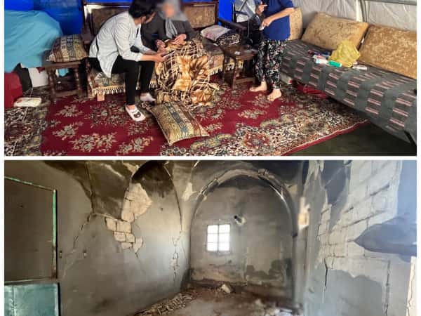 Farida lives in tent and needs your help