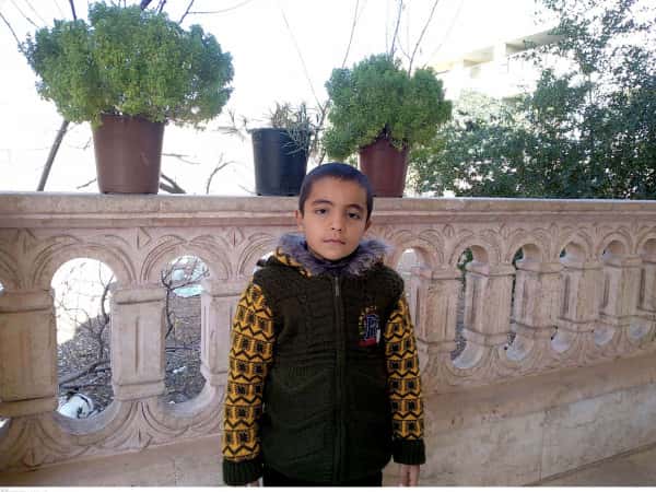 Hamza is an orphan who needs help.