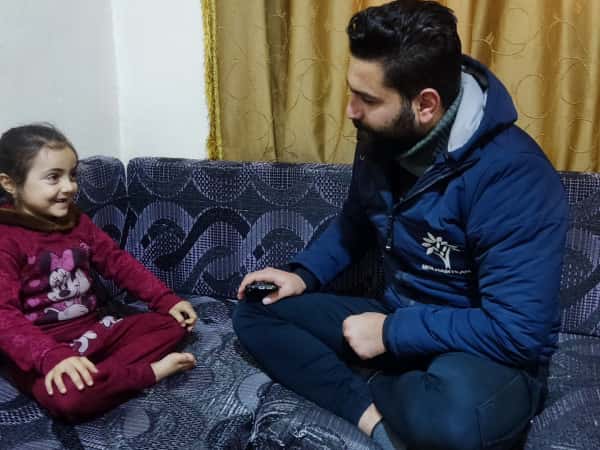 Afaf, the girl, may continue to be not well, and her family is poor and in need.