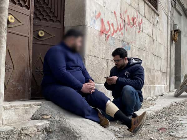 Muhammad is disabled and needs your help