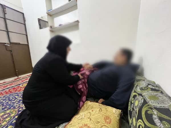 She continues to fight despite the pain