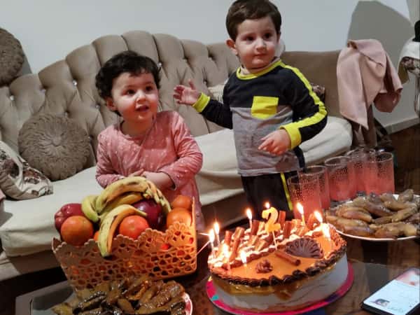 عيد ميلاد ميرا وحازم مع أطفال إدلب الحلوين