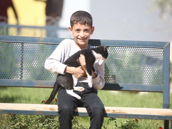 Mohamad, an orphan from rural Idlib