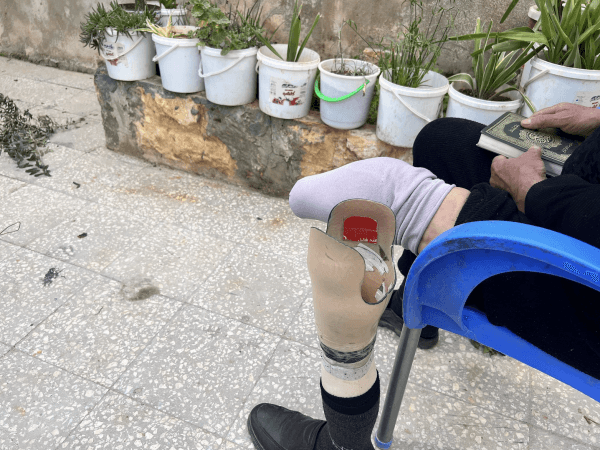 The pain of old age and poverty