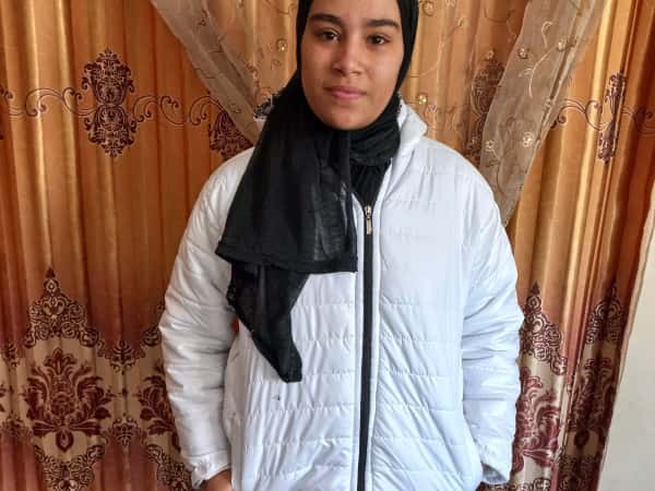 Lama is an orphan from Gaza