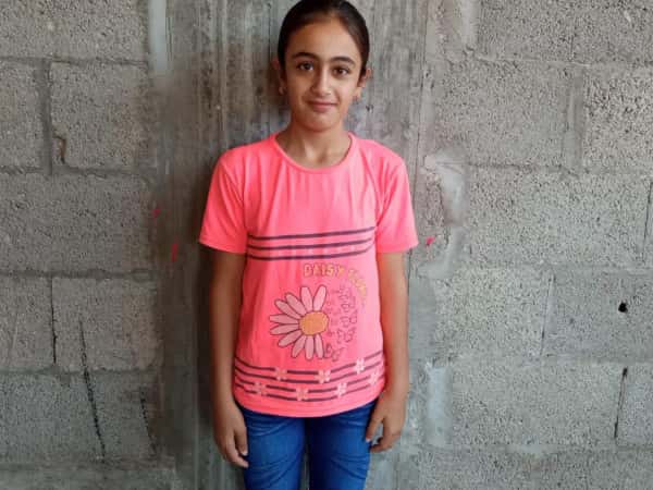 Lama is an orphaned child from Gaza in need of sponsorship