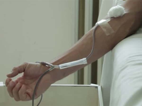 Chemotherapy needed for a young man