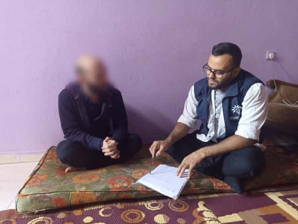Your help to Sameh will strengthen his tired heart.