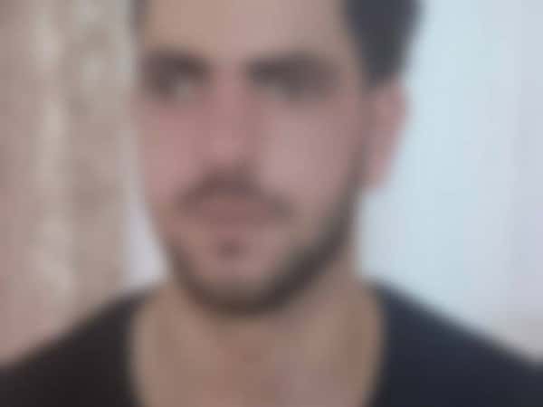 A young man in need for an eye surgery