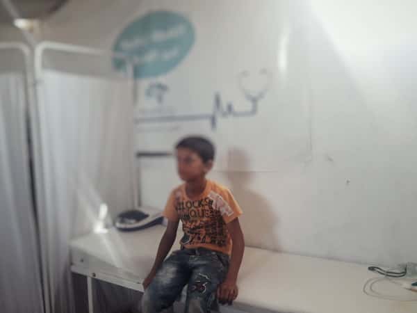 a child suffers from hearing impairment