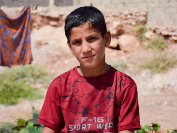 مازن طفل يتيم من محافظة حمص