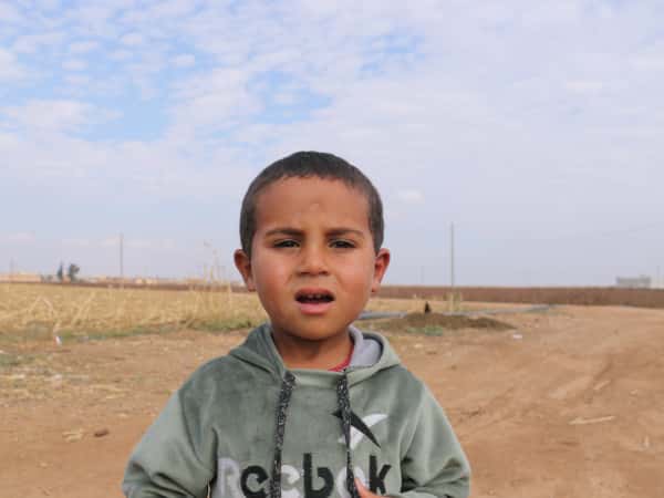 Saeed, an orphan from Tal Abyad needs help