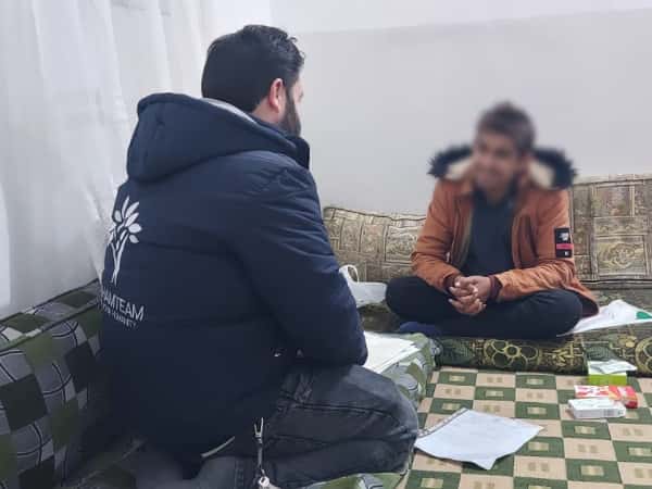 Er verbringt seine meiste Zeit in den Gängen der Krankenhäuser