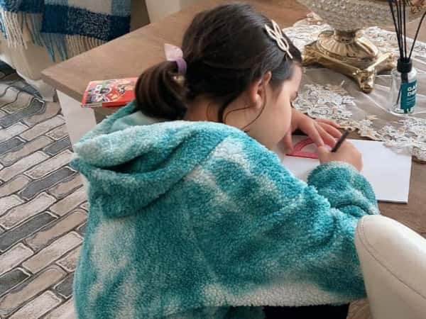 Mahitab is a sweet child, orphaned by the earthquake.